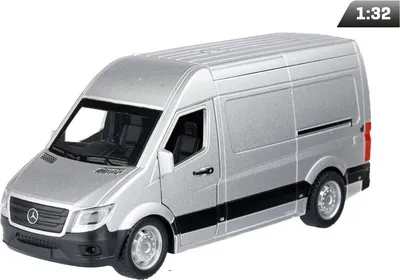 Produktbild von Modell 1:32, Mercedes-Benz Sprinter, silber