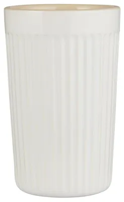 Produktbild von Cafe Latte Becher Mynte Pure White weiß 375ml Steingut Ib Laursen