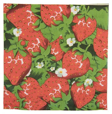 Obrázek produktu pro Clayre & Eef Papírové ubrousky, sada 20 ks, 33 x 33 cm, červené