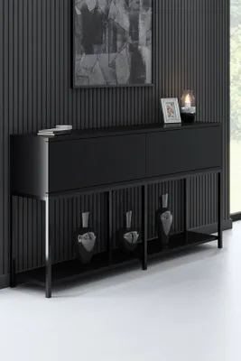 Immagine prodotto di Skye Decor, Lord - Nero, mobili da soggiorno, nero, 150 x 80 x 30 cm