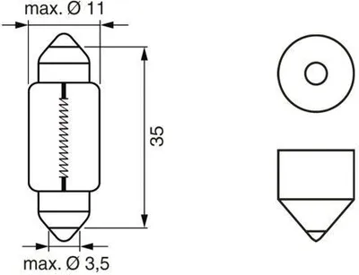 Produktbild von Bosch Glühlampe, Nebelscheinwerfer  1 987 302 211