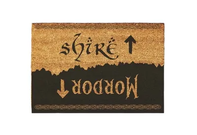 Produktbild von MORDOR SHIRE Fußmatte, Geschenk für einen Herr-der-Ringe-Fan