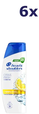 Produktbild von 6x Head & Shoulders Shampoo Citrus Fresh 250 ml