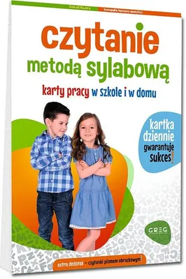 Image de Czytanie metoda sylabowa Karty pracy w szkole i w domu