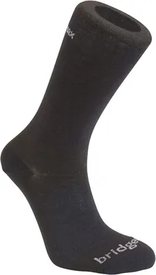 Produktbild von Bridgedale Liner Coolmax (Polyesterfasern) Boot - 2 Paar Barva: schwarz / Velikost: M