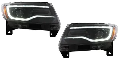 Produktbild von LED-Scheinwerfer für Jeep Grand Cherokee IV WK2 2011-2013 Dynamische Blinker.