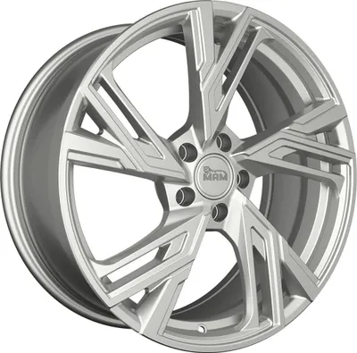 Produktbild von 16 Zoll Alufelge MAM WHEELS RS5 16"x7.00" 5x112 PCD ET40 66.6mm Felge Silber Lackiert