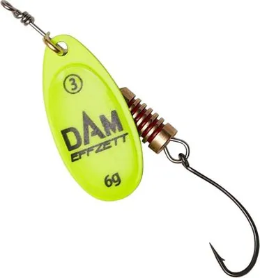 Produktbild von Effzett Spinner Singlehook 4 g Yellow
