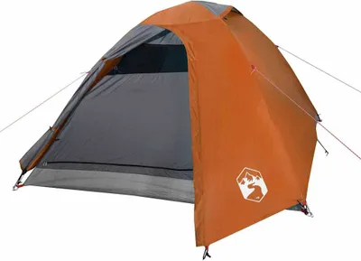 Produktbild von vidaXL Kuppel-Campingzelt 3 Personen Orange Wasserdicht