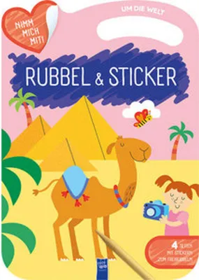 Produktbild von Rubbel & Sticker - Um die Welt