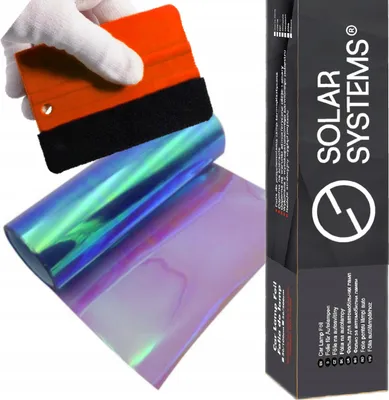 Produktbild von Solar Systems | Folie zum Abdunkeln - 30x100 cm - Kameleon - selbstklebend - wetterfest - schützend