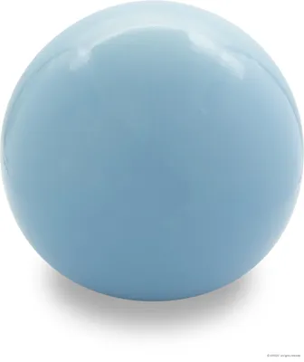 Produktbild von KERAZO 20 cm Gartenkugel aus frostfester Keramik – hellblaue Rosenkugel wetterfest UV-beständig Keramikkugel, hellblau