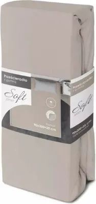 Produktbild von Prześcieradła Jersey Soft ciepły popiel