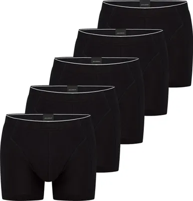 Produktbild von Schiesser 5er Pack 95/5 Originals Organic Baumwolle Retro Short / Pant Körpernaher Schnitt, Mit angenehm weichem, innen liegenden Komfortbund, Elastische Single-Jersey-Qualität