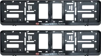 Immagine prodotto di 2x originale AUDI retro portatarga supporto telaio vecchia scuola adatto a