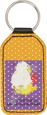 Produktbild von Mr. & Mrs. Panda schlüssel anhänger Eisbär Umarmen - Weiß - Geschenk, für, Schlüsselanhänger, Lustige Sprüche, Mit Spruch, Taschenanhänger, schlüsselbund