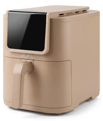 Zdjęcie produktu dla HU.KA CrunchUp frytkownica beztłuszczowa 5 L 1500 W szerokość 22 cm Dune Sand