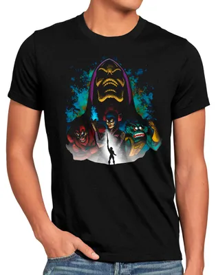 Produktbild von style3 Grayskull Villains Herren T-Shirt he master universe man anime