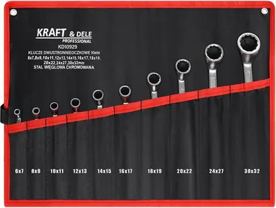 Produktbild von Kraft & Dele KD10929 Satz doppelseitige Ösenschlüssel 10tlg