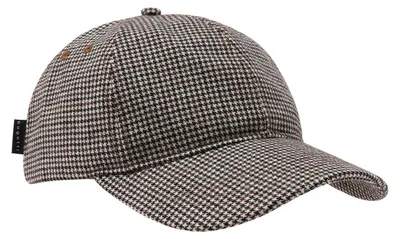 Imagen del producto de bugatti cap Cap With Classic Glen Check Pattern Pepper marrón