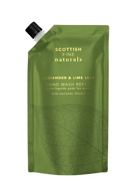 Produktbild von Scottish Fine Soaps Flüssigseife Nachfüllpackung Coriander & Lime Leaf 600ml