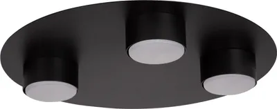 Zdjęcie produktu dla Reflektor spot STAR czarny 3xGX53x12W metal wym:8x40x40cm IP20 Sigma Lighting