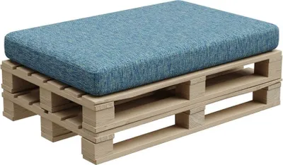 Obrázok produktu pre Paletový vankúš, paletový vankúš, záhradný vankúš, PFBG (sedací vankúš 120x80, námorný)