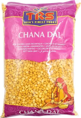 Produktbild von TRS Chana Dal Geschälte Kichererbsen 2kg