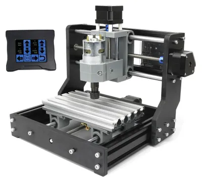 Obrázok produktu pre CNC gravírovací stroj, offline ovládač, nastaviteľný výkon lasera, s ovládačom 2, s 20 W laserom