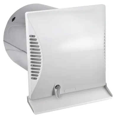 Image de Glen Dimplex, manchon mural rond avec plaque de finition murale DL 50 RP