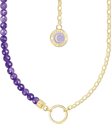 Image de Thomas Sabo Charm-chaîne KE2190-427-13 argent doré/lilas