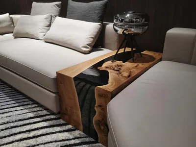 Produktbild von Couchtisch Handmade Designer Tisch Beistelltisch Couchtisch Epoxid Harz Tische