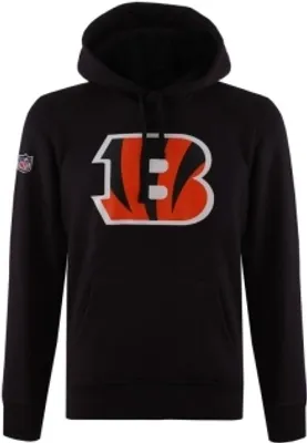 Produktbild von New Era Herren Hoodie NFL Cincinnati Bengals Logo schwarz XXL