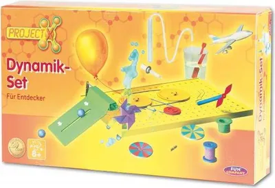 Produktbild von Project X 7050 " Dynamic Set " Physik Experimentierkasten mit 45 Experiementen