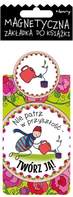 Obrázok produktu pre Zakładka magnetyczna do książki Nie patrz w przyszłość