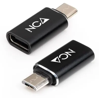 Immagine prodotto di Adattatore Nanocable 10.02.0014/ MicroUSB maschio - USB Tipo-C femmina