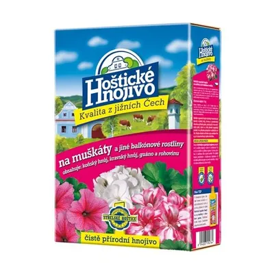 Obrázok produktu pre Záhradnícke hnojivo pre muškáty 1kg