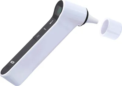 Produktbild von Melissa 16690071 - 2-in-1 Digitales Ohr- und Stirnthermometer - Weiß