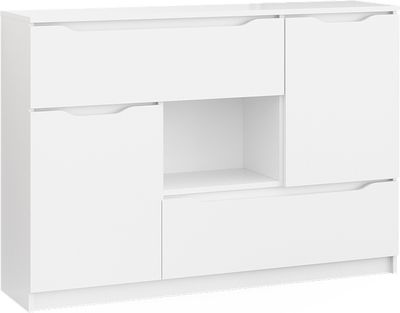 Vicco Kommode Ruben, 120 x 84 cm, Weiß