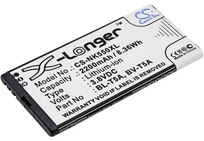 Produktbild von TECHTEK Akku Kompatibel mit [Microsoft] Lumia 550, Lumia 730, Lumia 730 Dual SIM, Lumia 735, Lumia 735 Dual SIM, Lumia 738, RM-1038, RM-1040, RM-1127