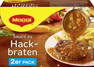 Produktbild von Maggi Sauce zu Hackbraten perfekt zu Fleischgerichten 2er für 2x 250ml