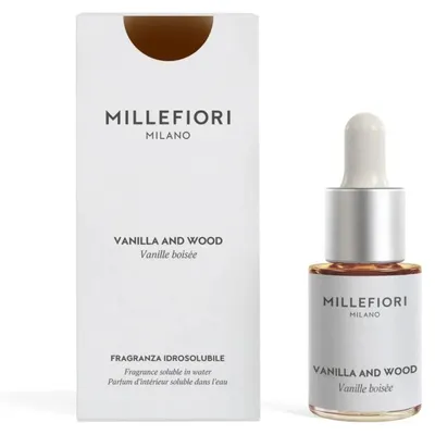 Zdjęcie produktu dla Olejek zapachowy Millefiori Milano Vanilla & Wood do dyfuzora