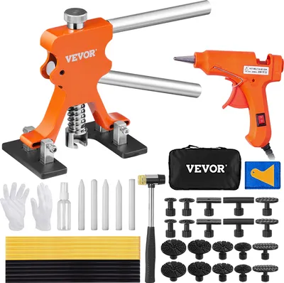 Produktbild von VEVOR 46-teiliges Ausbeulwerkzeug Autoreparatur Brücken-Abzieher Dellen