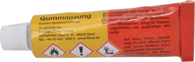 Produktbild von Filmer GUMMILOESUNG Gummilösung „Quick“ 45005 Quick 12g