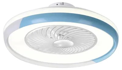 Obrázek produktu pro Moderní stropní ventilátor s dálkovým ovládáním, 3 barvy světla, 3 rychlosti, 50 cm stropní ventilátory, 220 V, LED osvětlení pro ložnici, obývací pokoj, jídelnu, dekorace