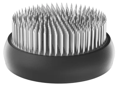 Productafbeelding van Bloemspeldenhouder - RVS-naalddrager voor bloemarrangementen - Rond, Ø 4 cm