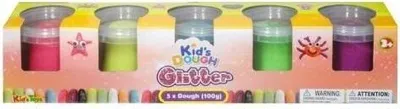 Obrázok produktu pre Trblietavá plastová hmota 5 farieb