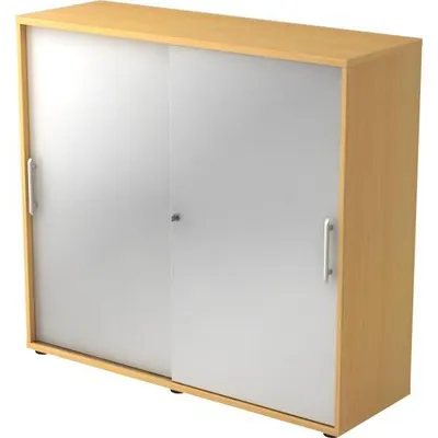 Image de Armoire à portes coulissantes 1753S RE, 3 OH 120 x 40 x 110 cm (LxPxH)