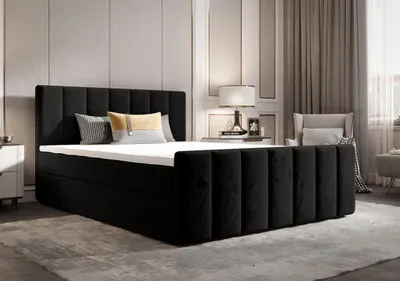 Produktbild von B&B Home Boxspringbett Adelon 160x200 cm – mit Bettkasten
