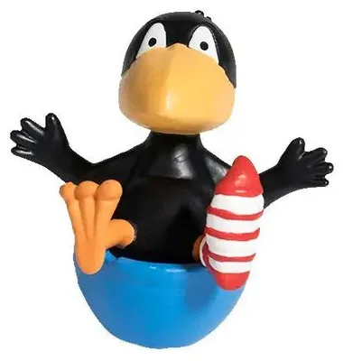 Image de Figurine sonore Corbeau Chaussette - Tout est permis ?